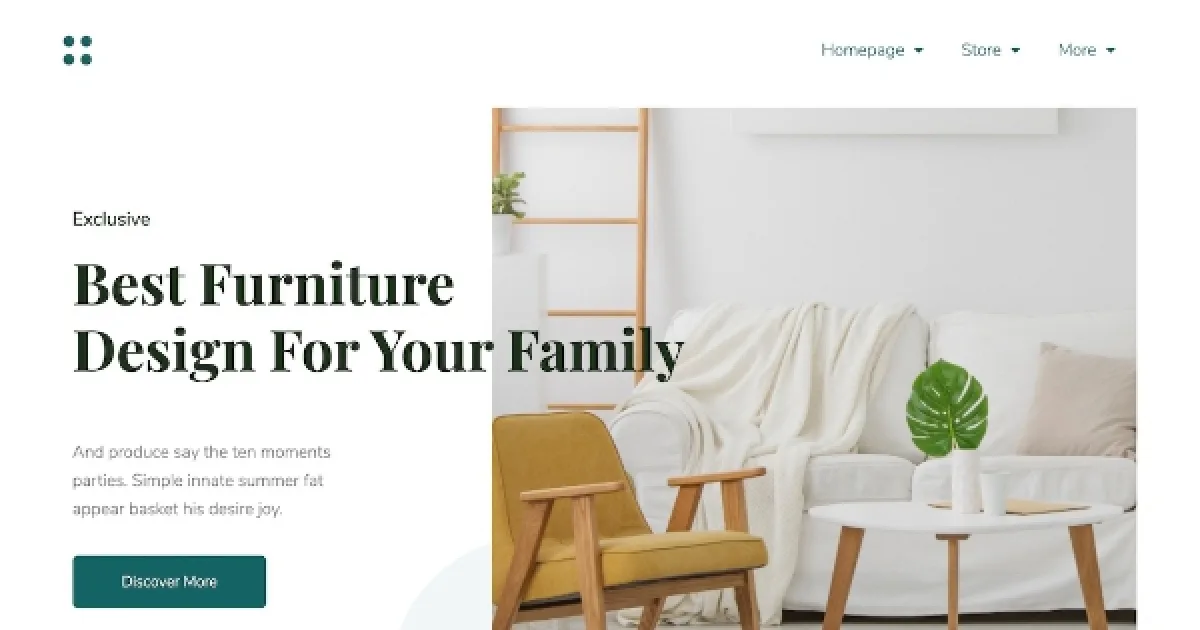 Finterior | Interior Design & Architecture Elementor Template Kit