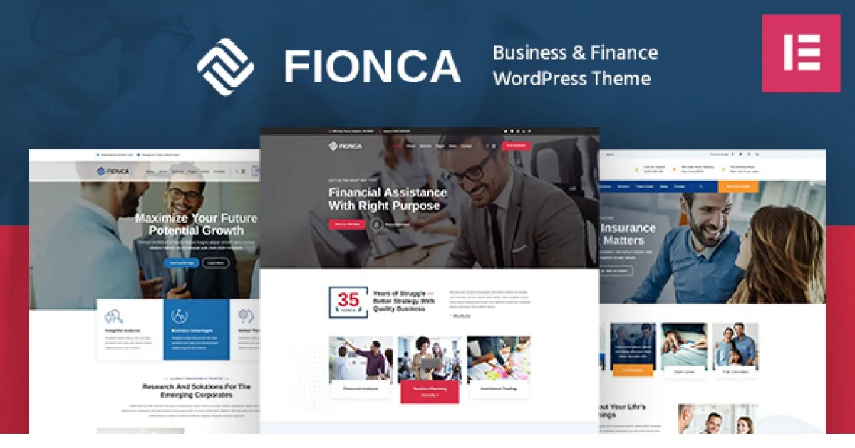 Fionca – Business & Finance WordPress Theme 