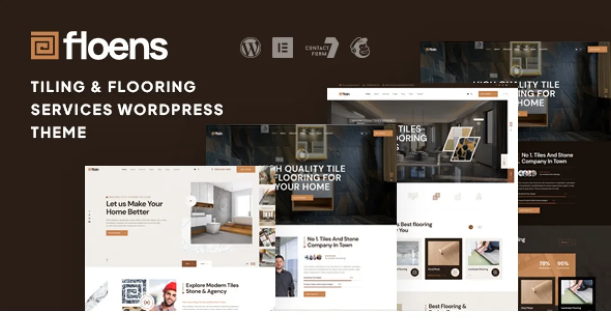 Floens – Tiling & Flooring Services WordPress Theme