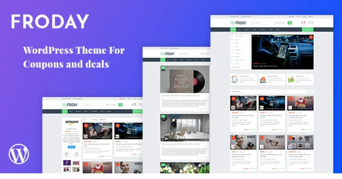 Froday WordPress Theme - Official Release Preview