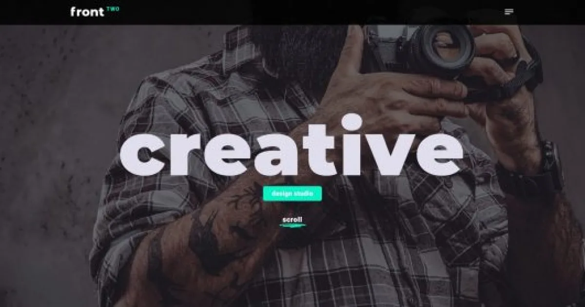 FrontTwo – Creative Studio Template Kit