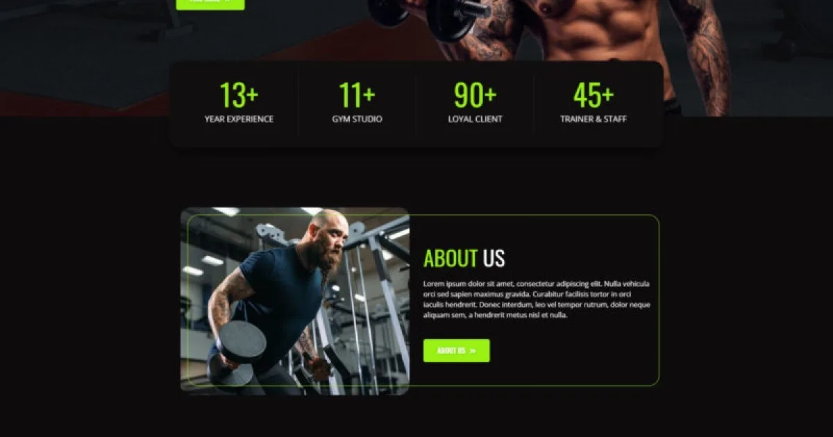 G-ON | Responsive Gym Studio Website Elementor Template Kit