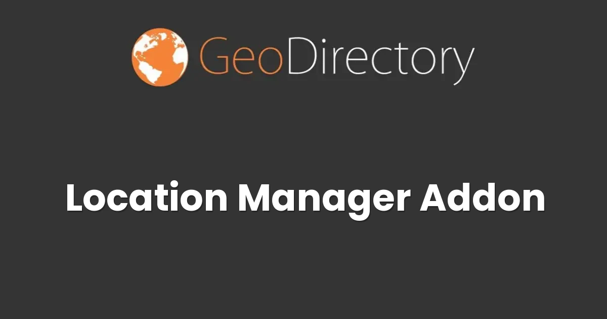 GeoDirectory Location Manager Addon