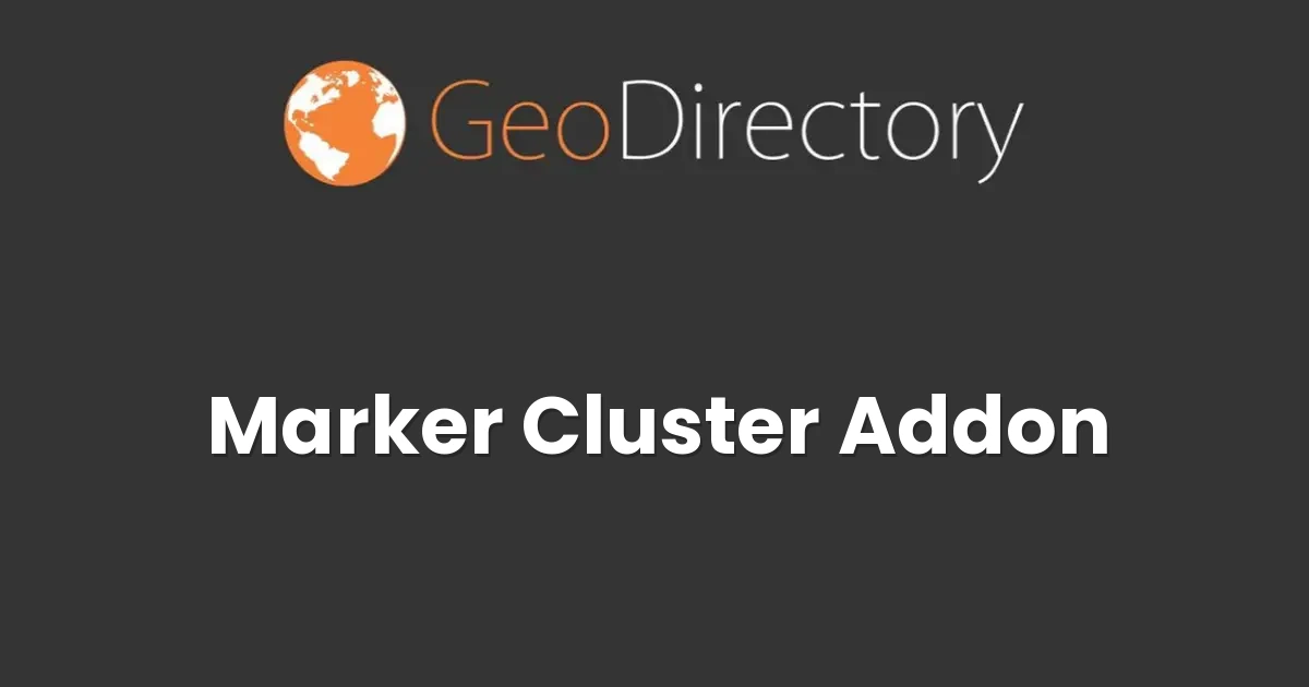 GeoDirectory Marker Cluster Addon