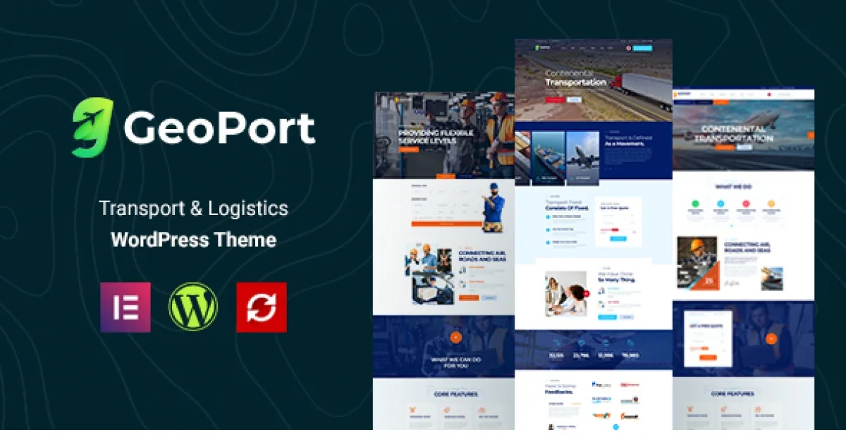 Geoport WordPress Theme - Official Release Preview