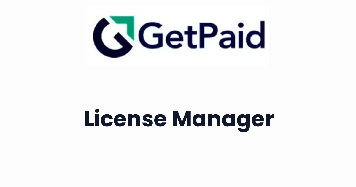 GetPaid License Manager - Official Release Preview