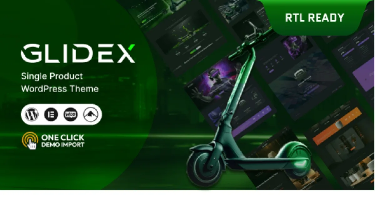 GlideX WordPress Theme