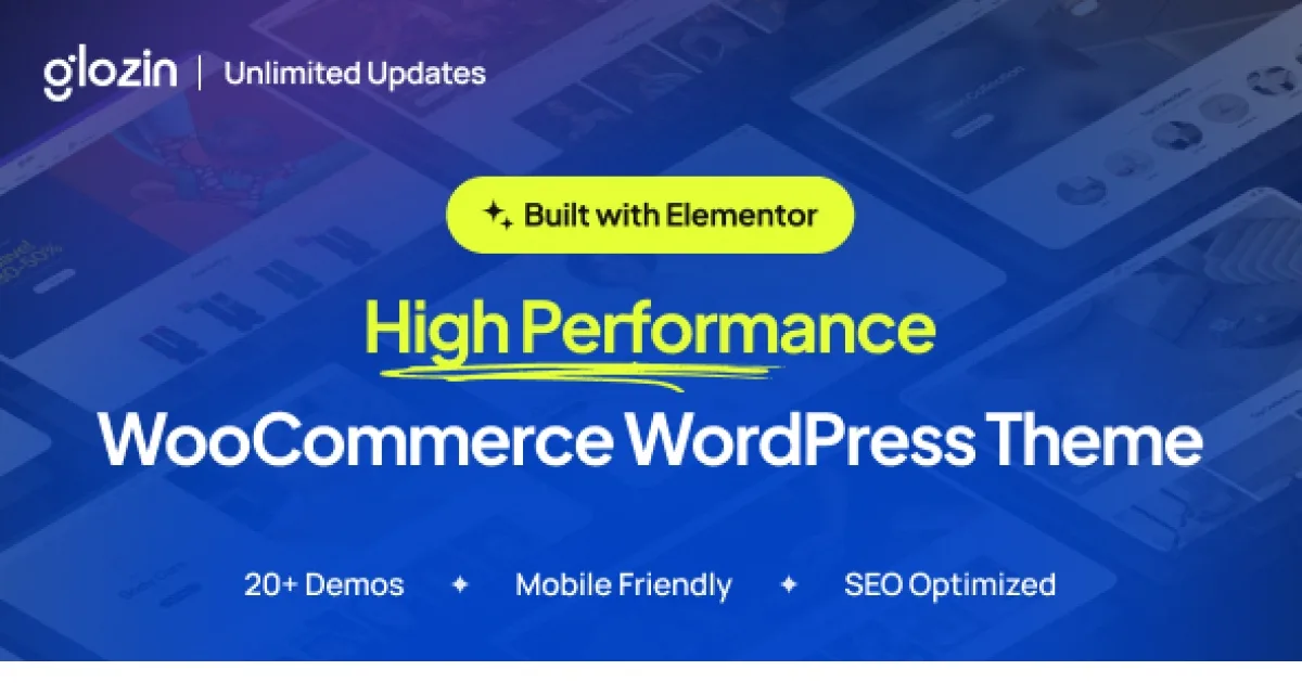 Glozin – Multipurpose WooCommerce WordPress Theme 