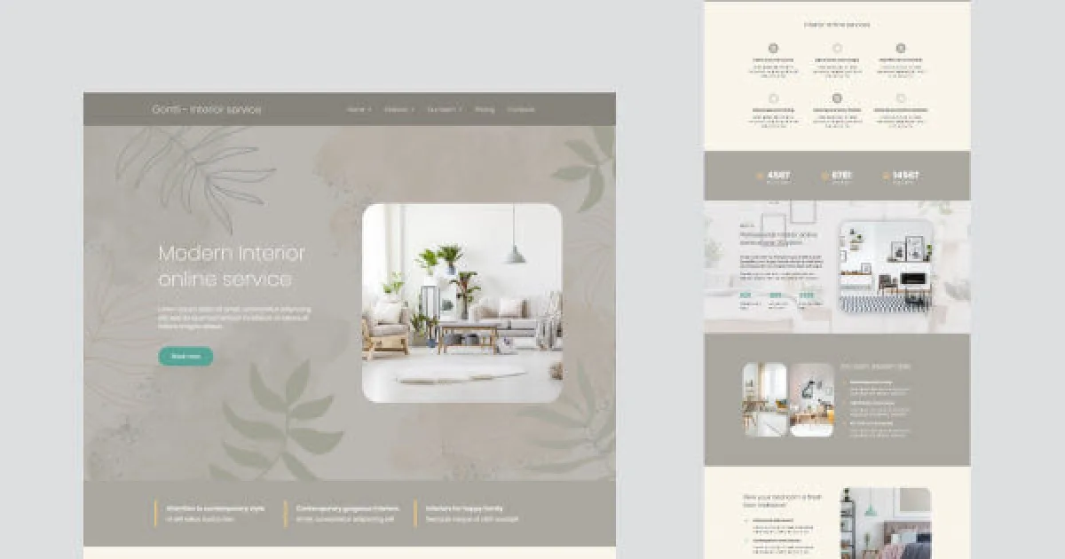 Gontli – Interior Multipurpose Template Kit