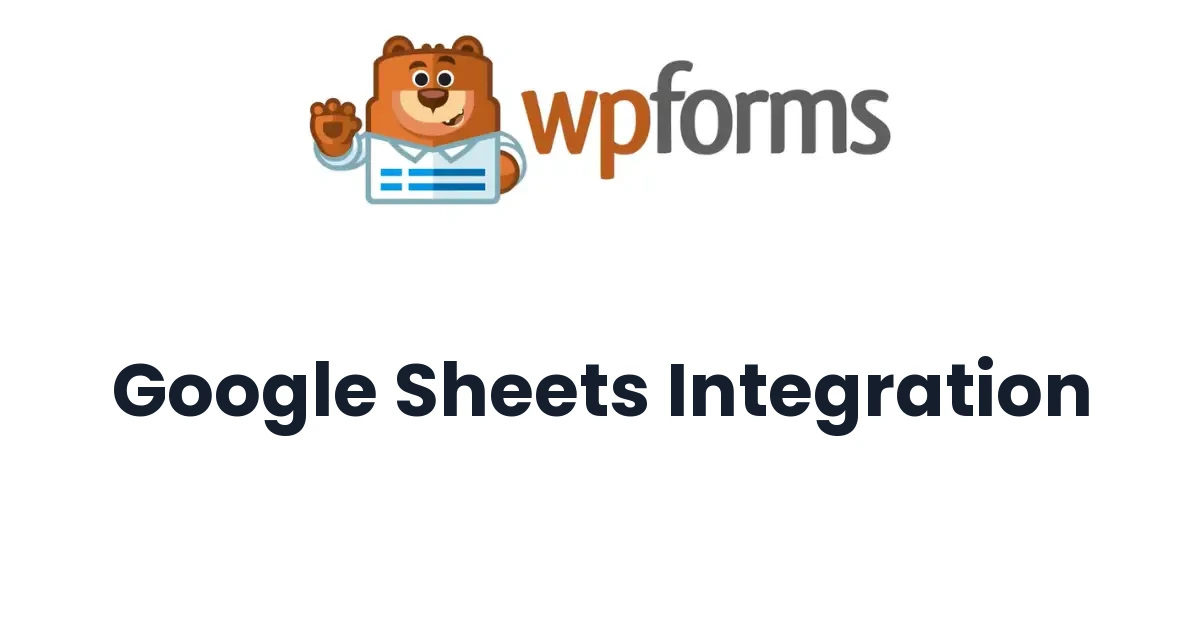 Google Sheets for WPForms