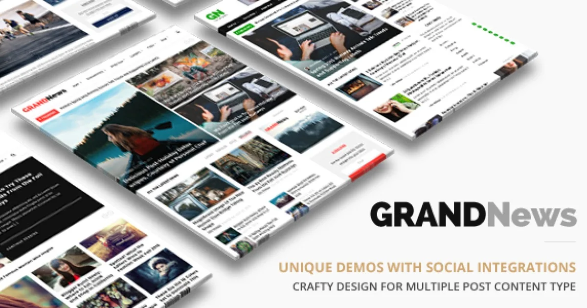 Grand News WordPress Theme
