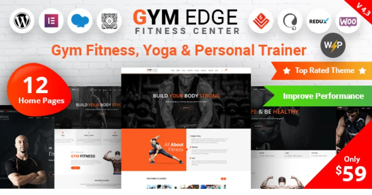 Gym Edge Theme - Official Release Preview