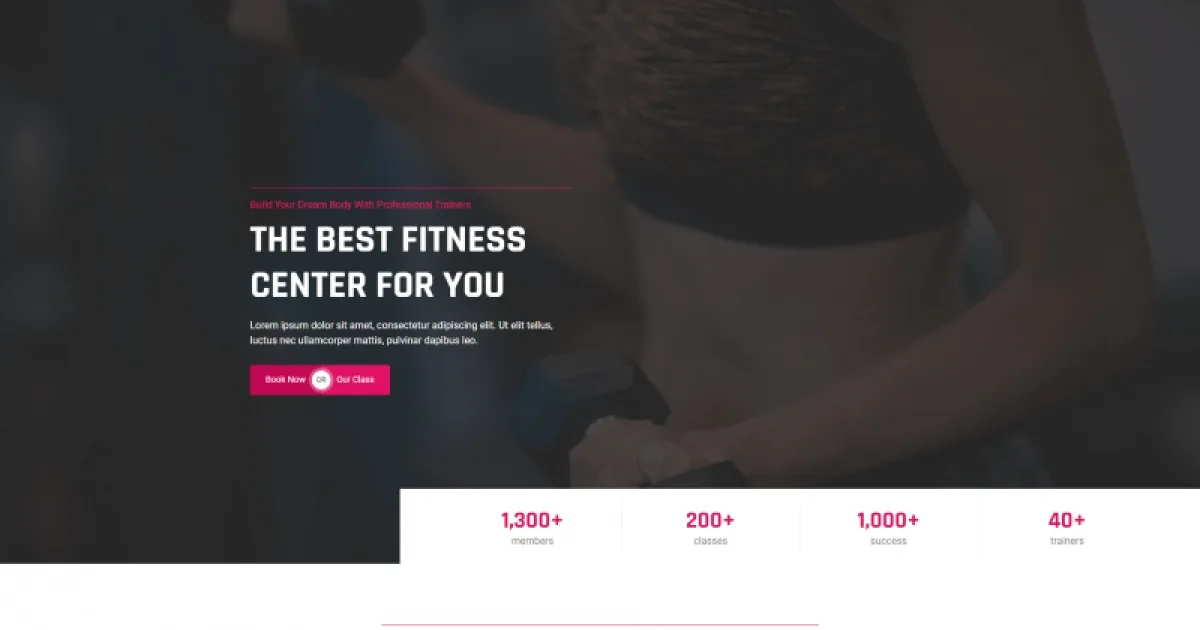 Gymna – Fitness & Gym Elementor Template Kit