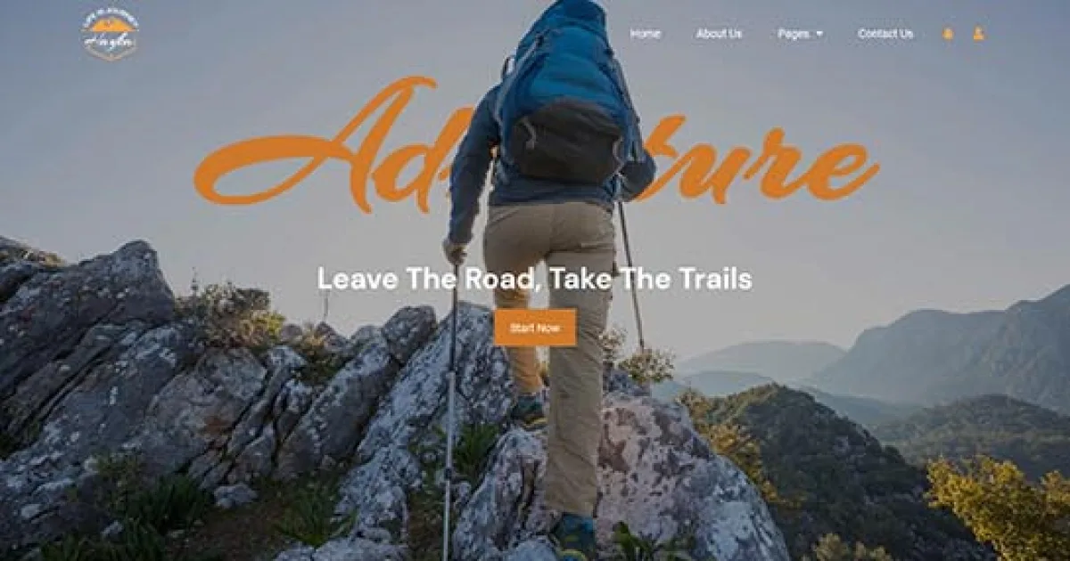 Hayka – Hiking & Camping Elementor Template Kit