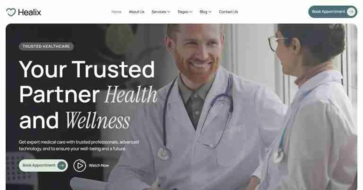 Healix – Healthcare & Medical Services Elementor Template Kit