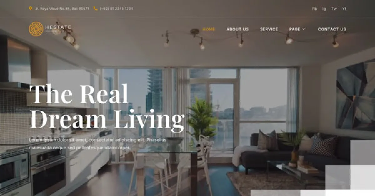 Hestate – Real Estate Elementor Template Kit