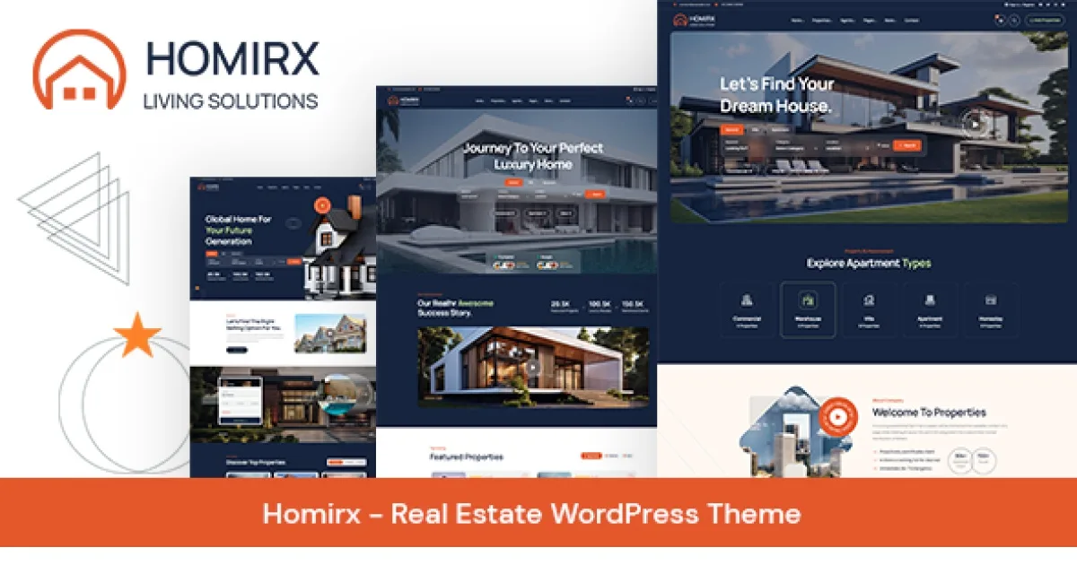 Homirx – Real Estate WordPress Theme