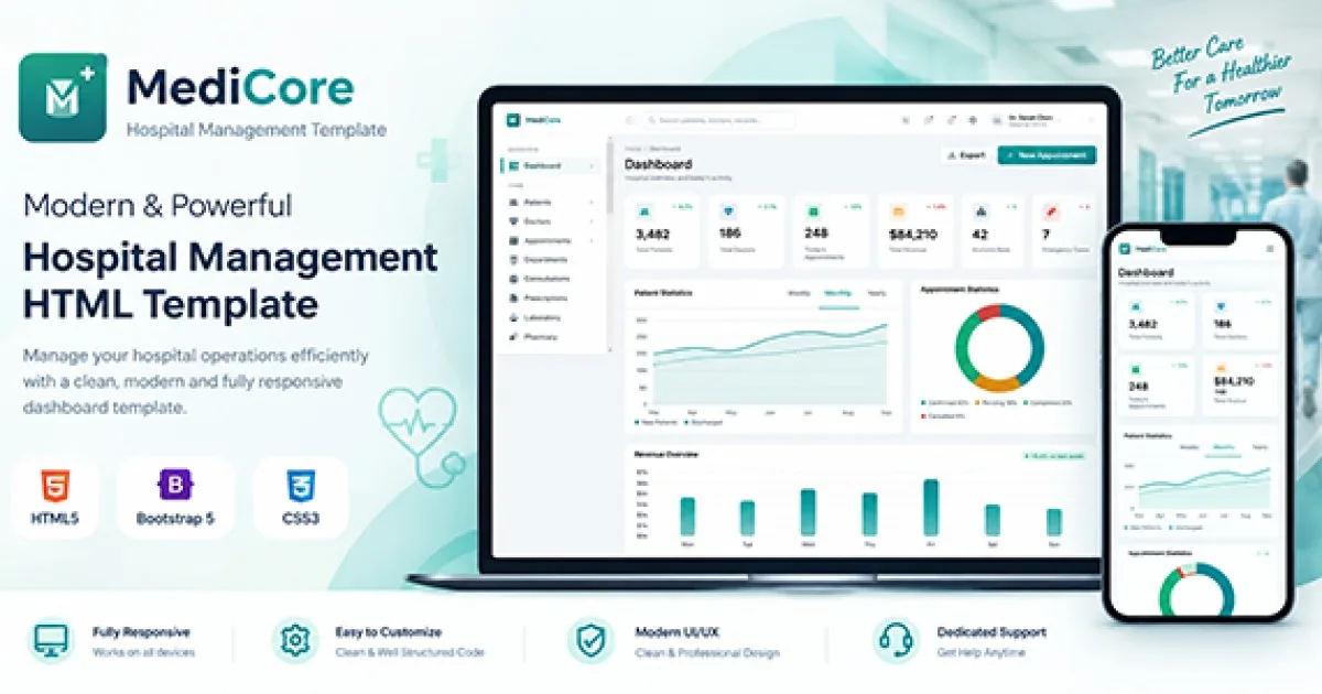 Hospital Management System For WordPress
