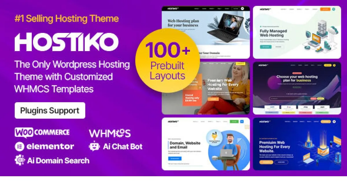 Hostiko Theme
