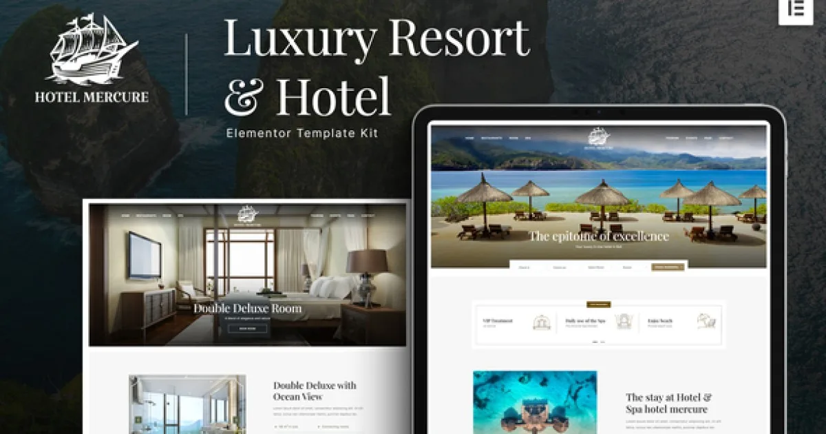 Hotel Mercure – Luxury Resort & Hotel Elementor Template Kit