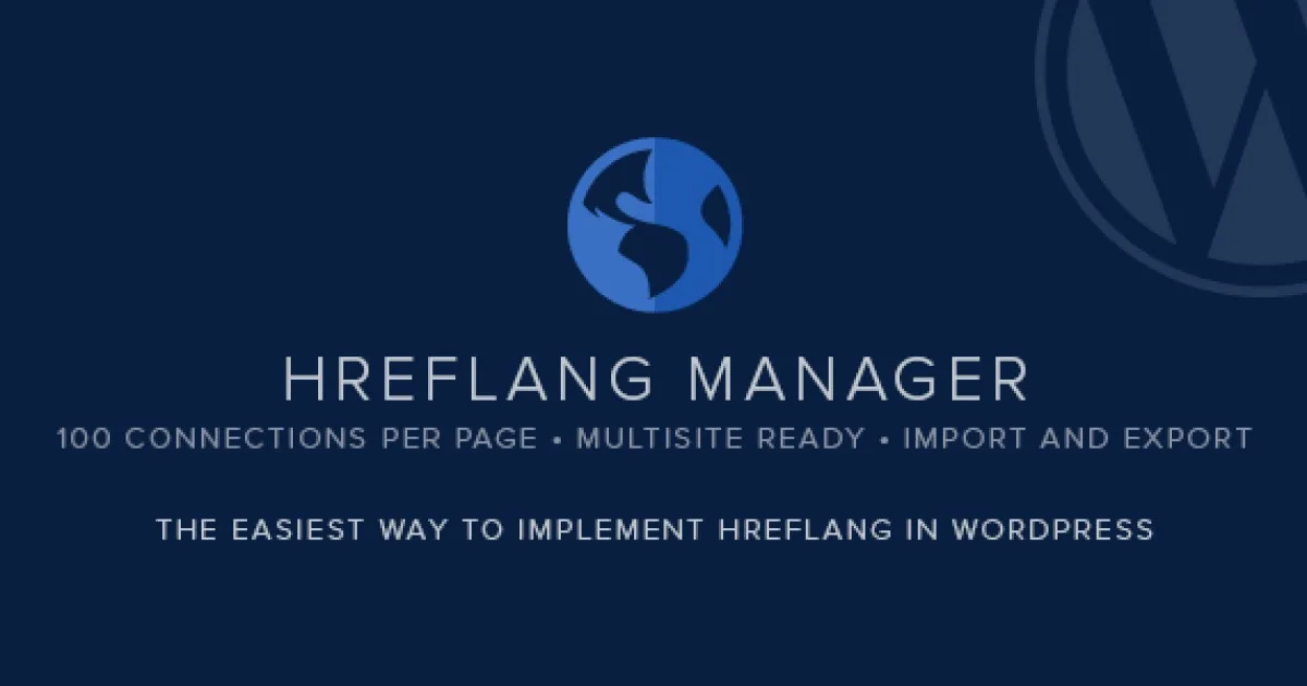 Hreflang Manager WordPress Plugin