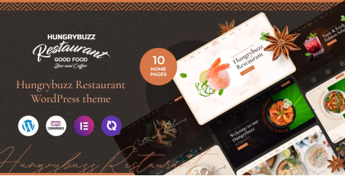 Hungrybuzz – Restaurant WordPress Theme