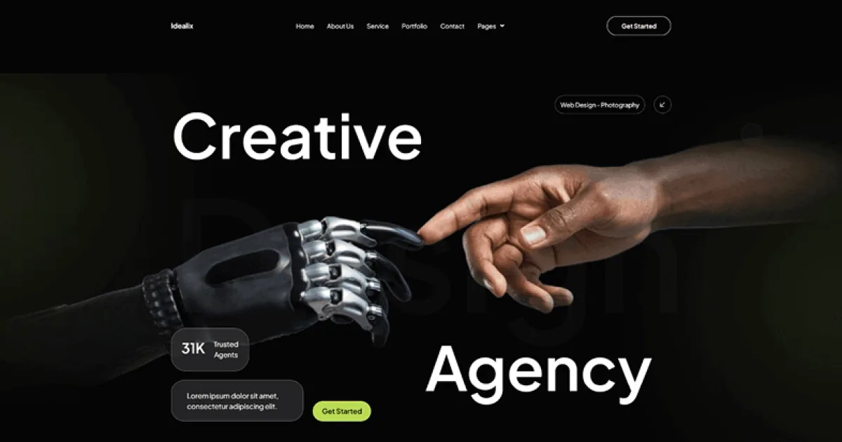 Idealix – Creative Digital Agency Elementor Template Kit