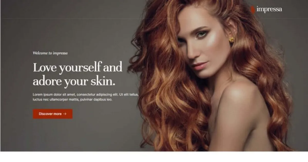 Impressa – Personal Stylist & Makeup Service Elementor Template Kit