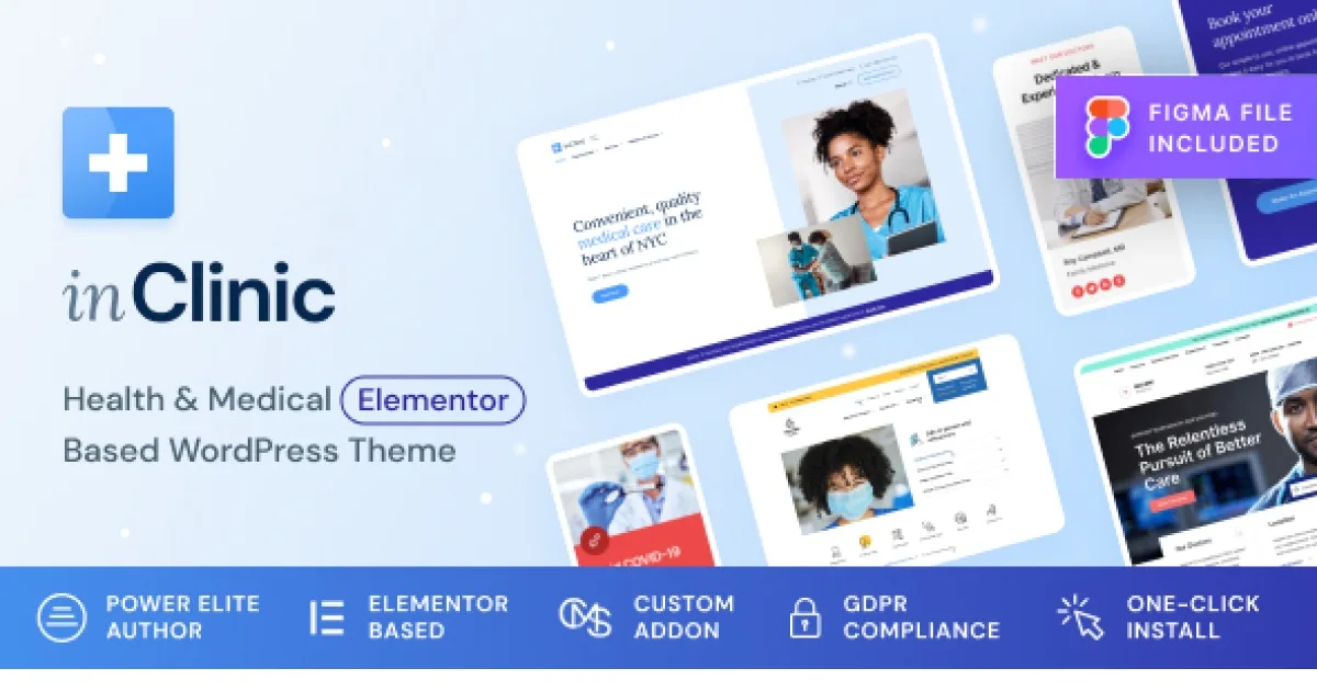 InClinic WordPress Theme - Official Release Preview