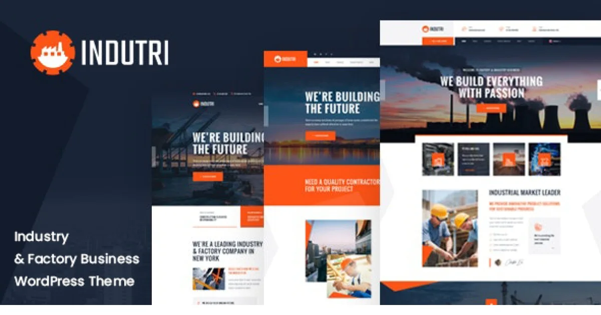 Indutri WordPress Theme