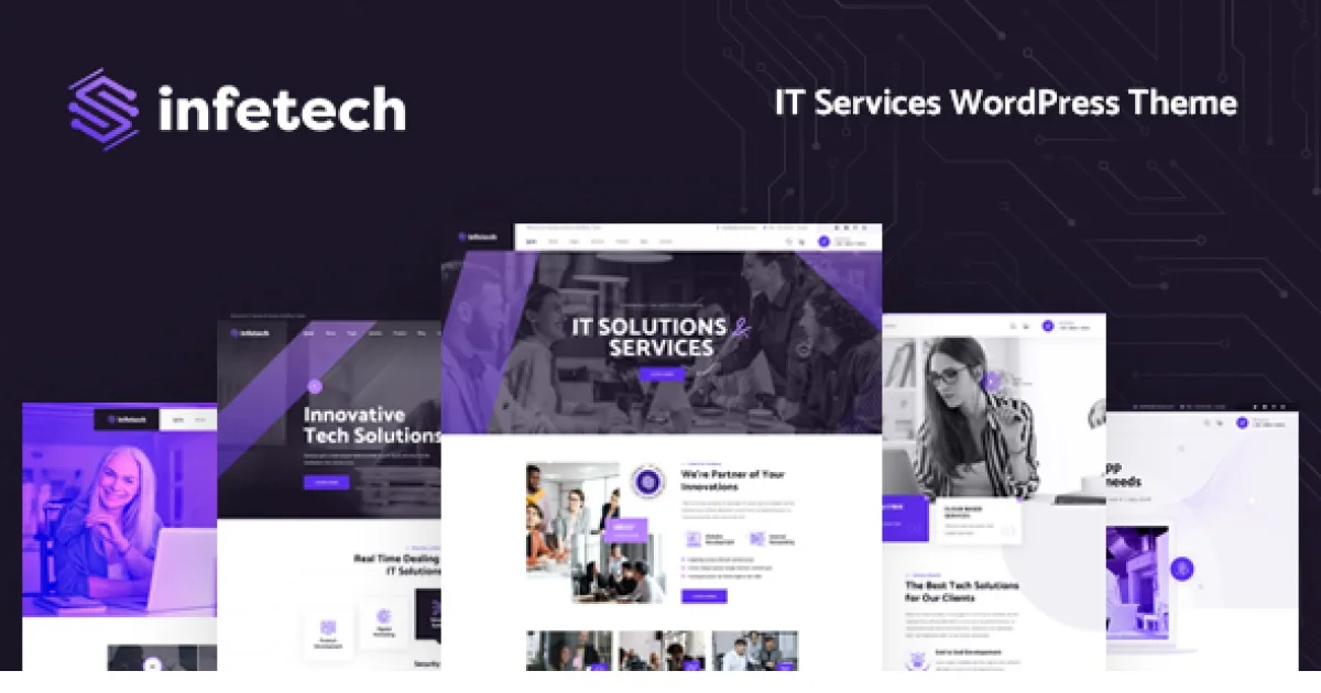 Infetech Theme – IT Services WordPress Theme
