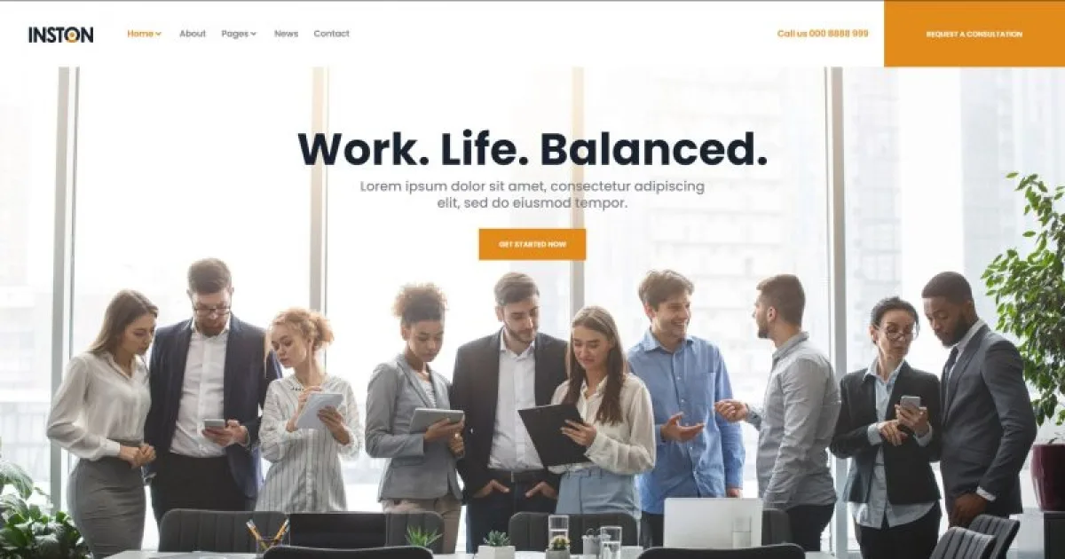 Inston – Virtual Assistant Services Elementor Template Kit