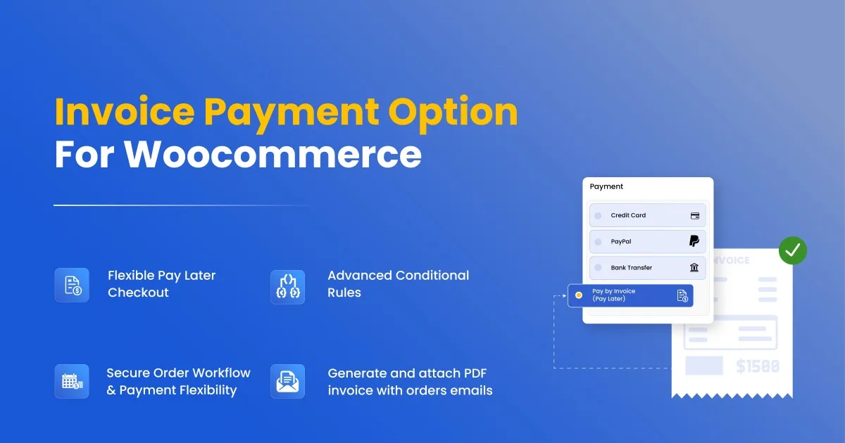 Invoice Payment Option for WooCommerce - Official Release Preview