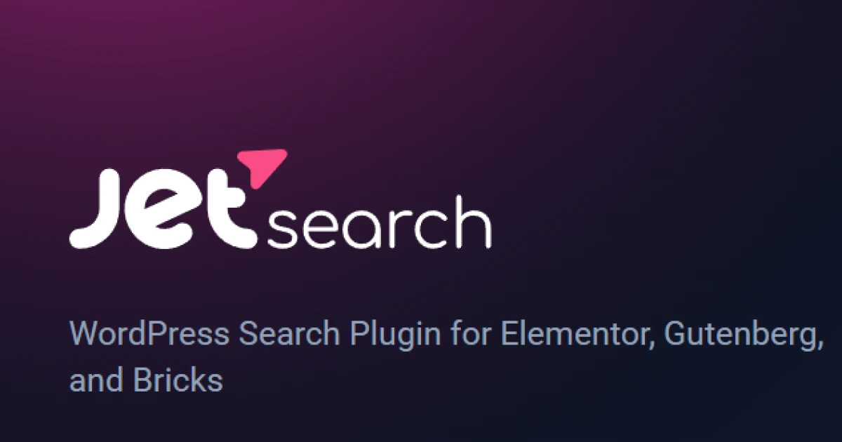 Jet Search Plugin - Official Release Preview