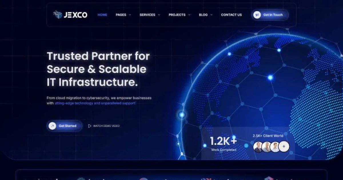 Jexco – Technology & IT Solutions Elementor Template Kit