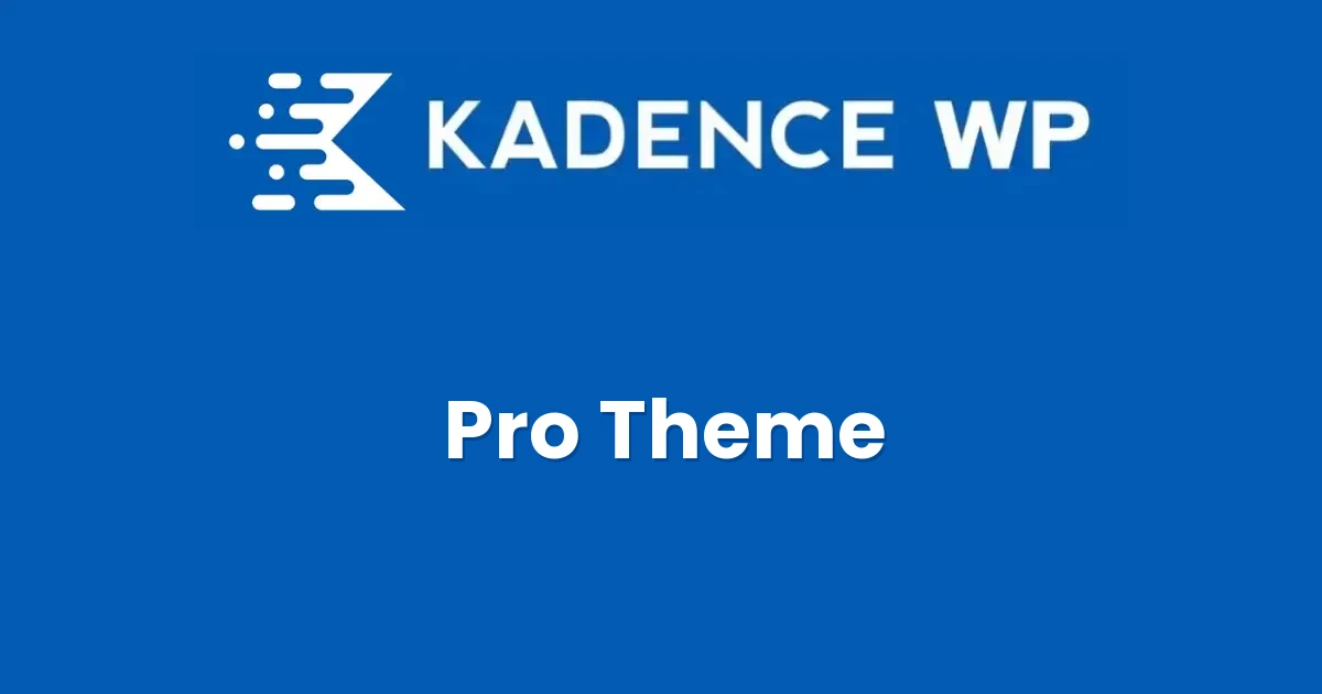 Kadence Pro Theme