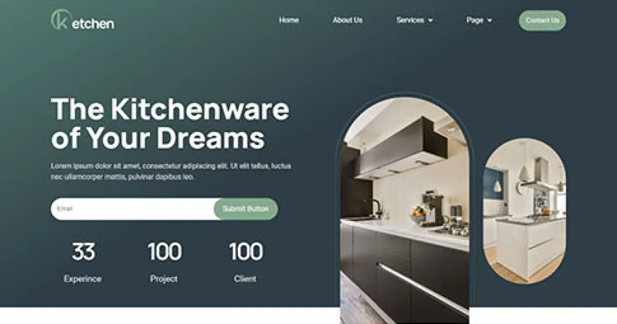 Ketchen – Modern Kitchen Elementor Template Kit