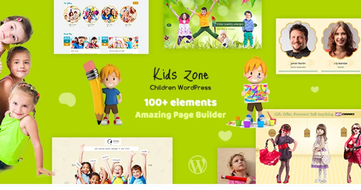 Kids Life Theme – Children School WordPress Theme