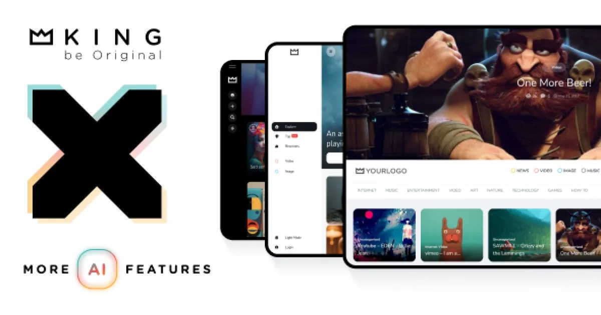 King WordPress Theme