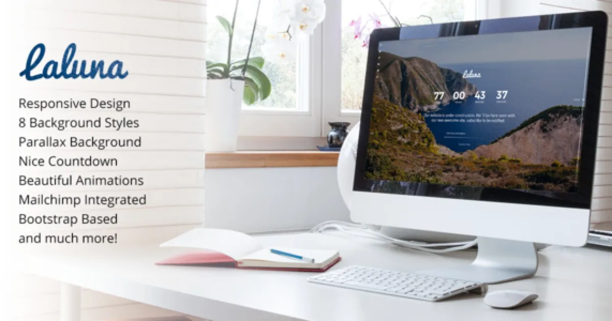 Laluna – Responsive Coming Soon Template