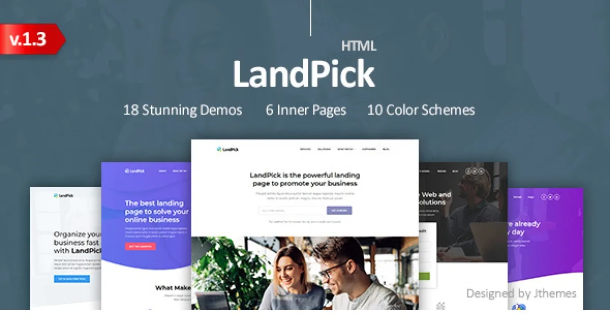 Landpick WordPress Theme