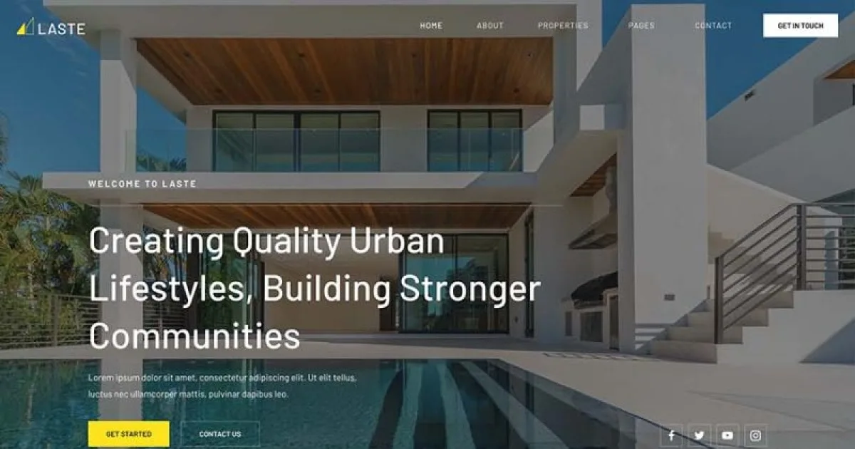Laste – Real Estate & Property Elementor Template Kit