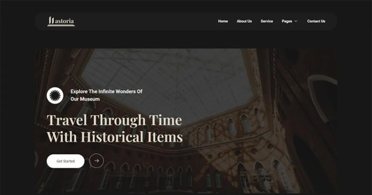Lastoria – Museum & Exhibition Elementor Template Kit