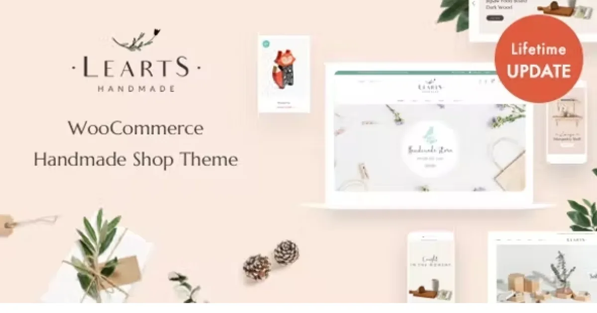 LeArts Theme – Handmade Shop WooCommerce WordPress Theme
