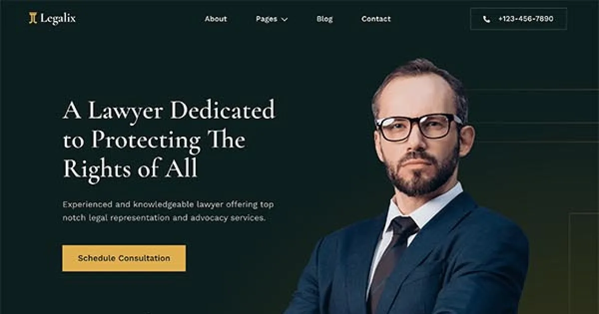 Legalix – Lawyer and Attorney Elementor Template Kit