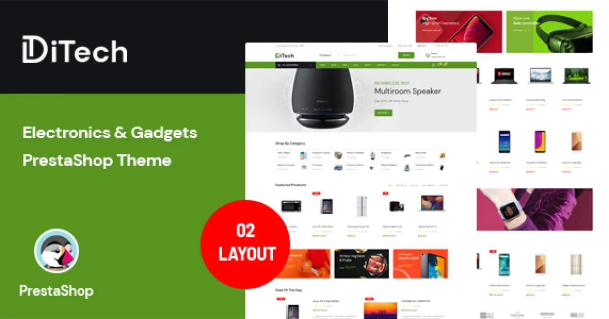 Leo Ditech Electronics Prestashop Theme
