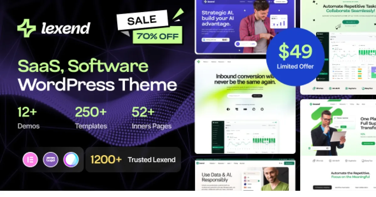 Lexend Theme – Software, SaaS & Startup WordPress Theme