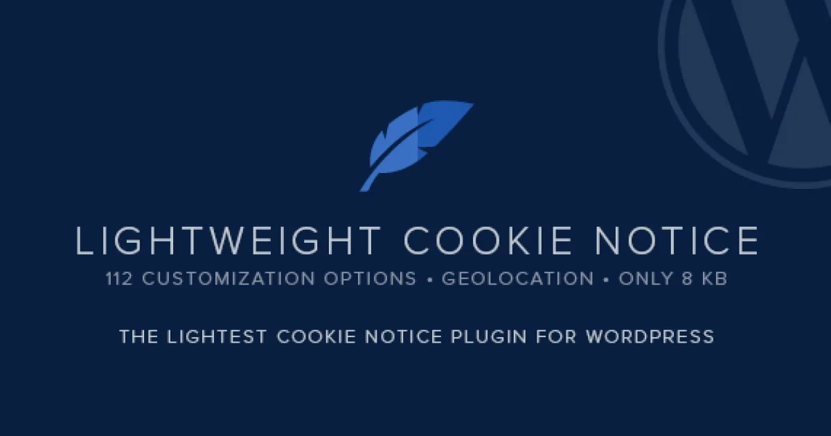 Lightweight Cookie Notice - Official Release Preview