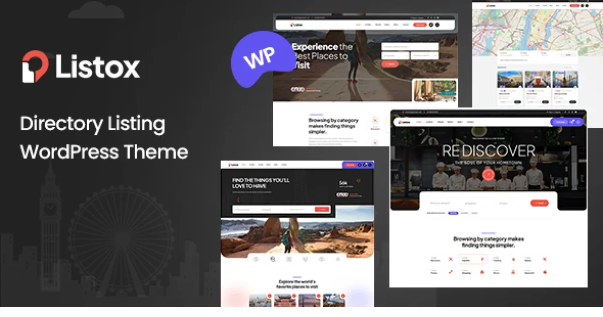 Listox – Directory Listing WordPress Theme 