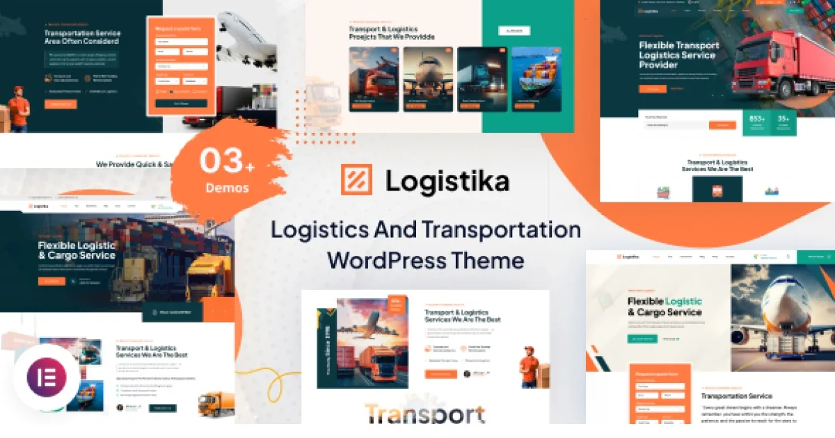 Logistika – Transportation & Logistics WordPress Theme